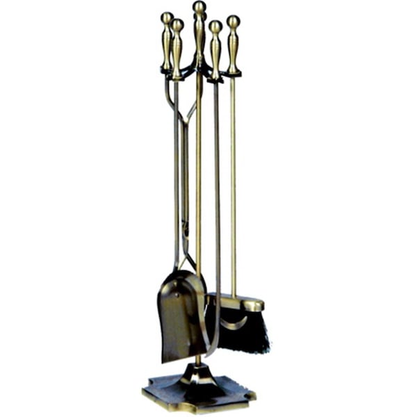 Blueprints 5 PC. ANTIQUE BRASS FIRESET F-4192 BL1636283 - main